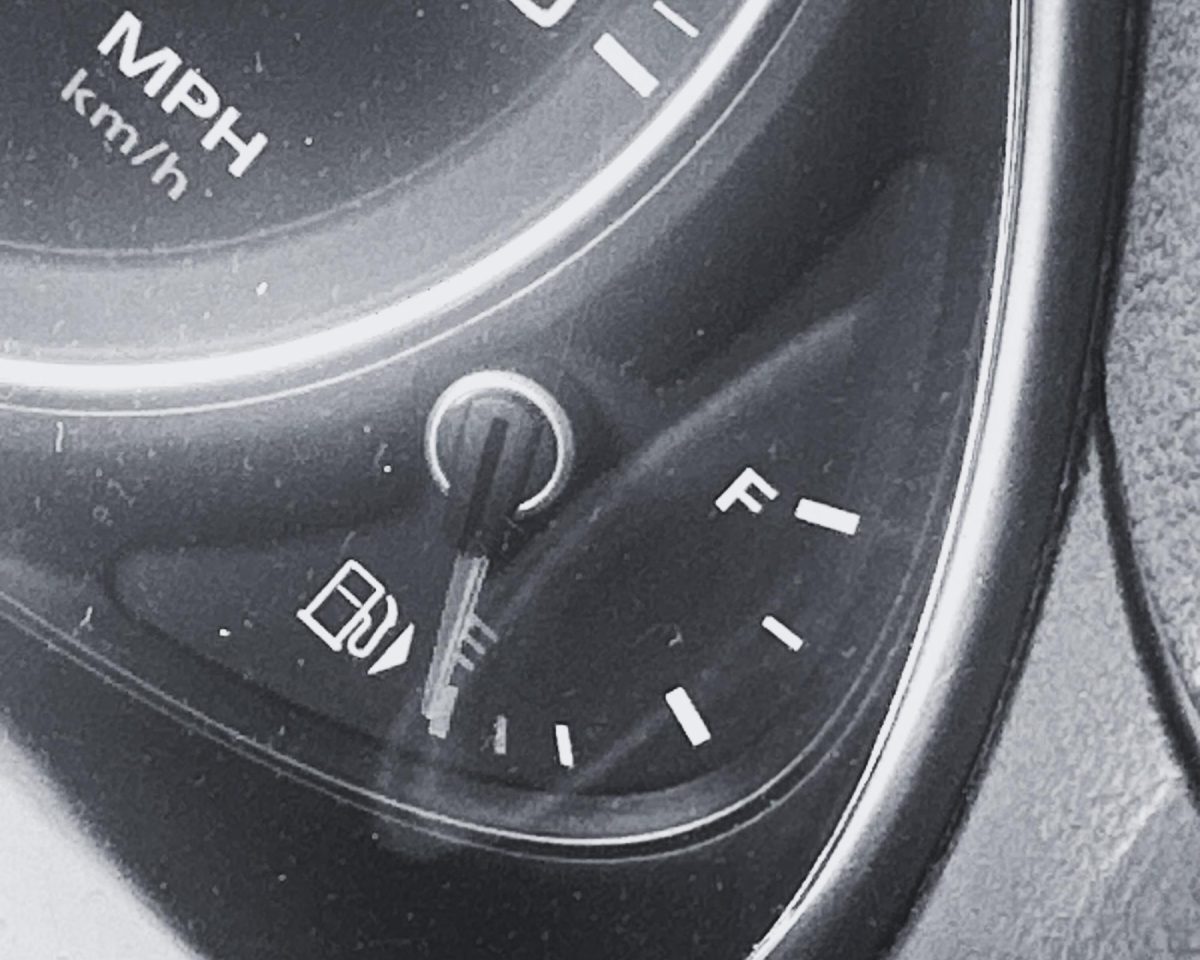 Running on Empty: With gas being so expensive, many skip the fill.	