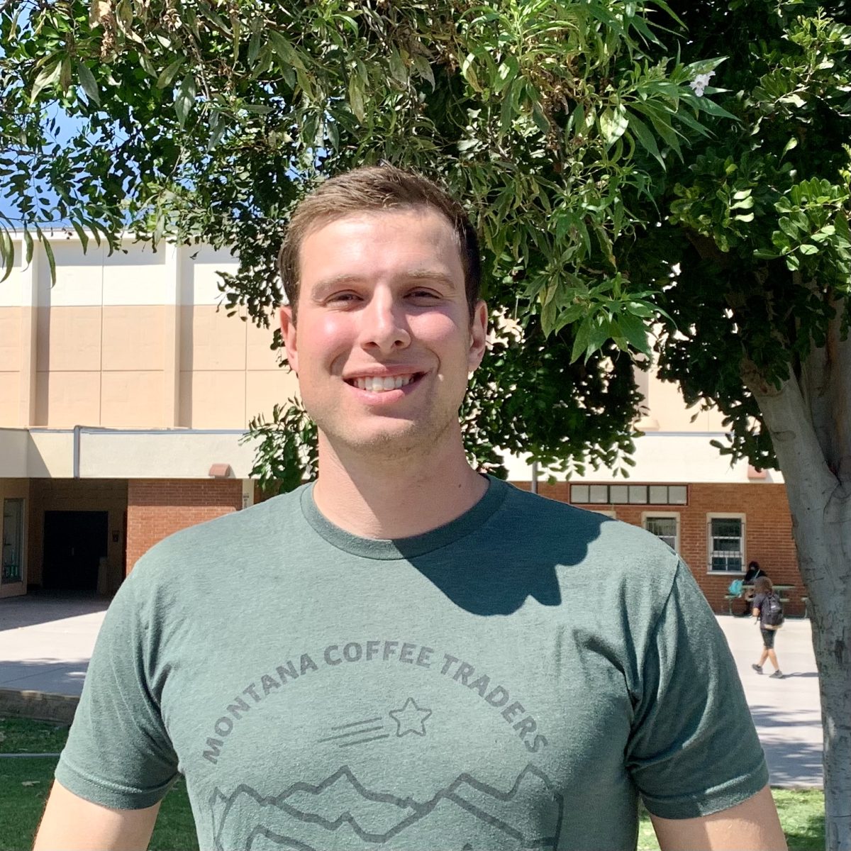  Corey Meyers teaches Special Education Math. He enjoys visiting national parks and going to the beach in his free time. Meyers is familiar with Poway, but not as a teacher. “I went to Poway High School as a student, I think the kids are great here, and I like my classroom,” Meyers said. 
