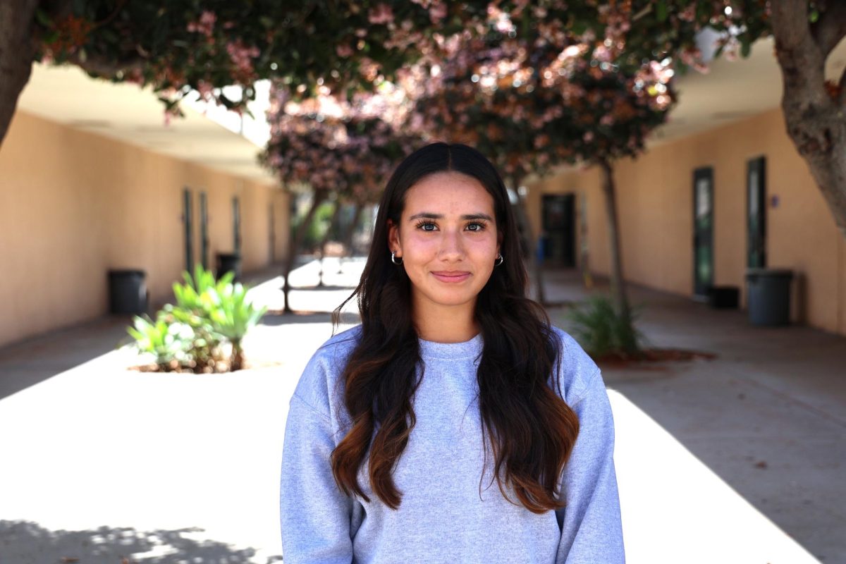 Freshman Sophia Michelle likes the waves at La Jolla Beach. “The houses are really nice, and I like to go with my family.” Michelle said.   